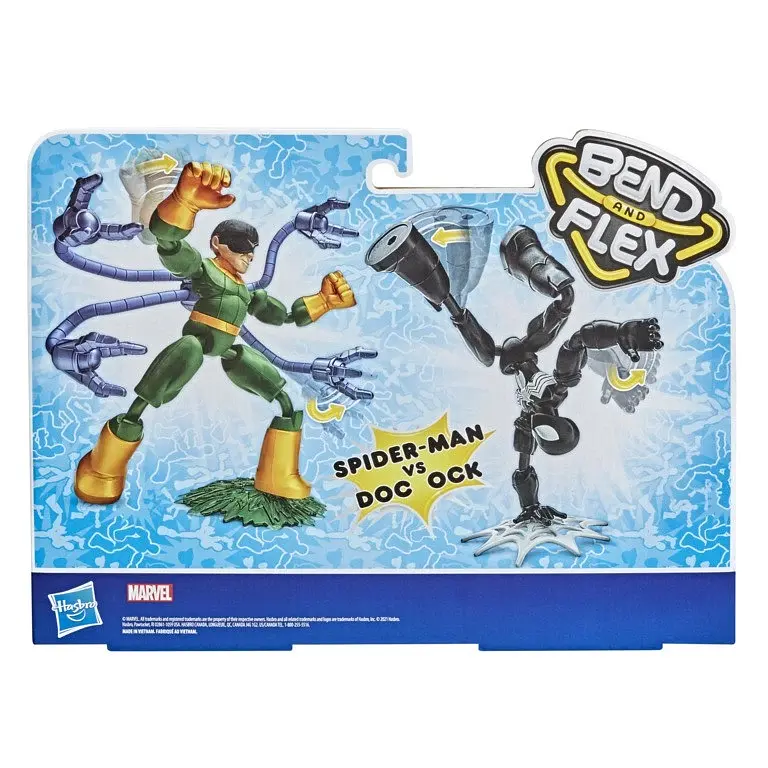 Набор фигурок Hasbro F0239 Spider-Man Bend and flex Человек-паук против Дока (F0239) - фото 3