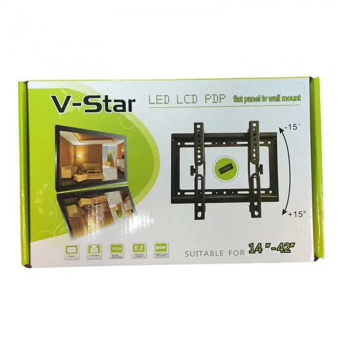 Настінний кронштейн для телевізора V STAR 14-42 до 25 кг - фото 6