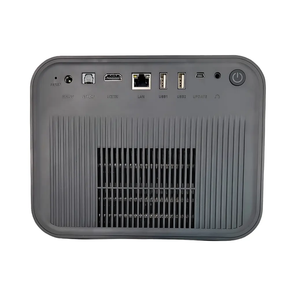 Проектор з мікрофоном BYINTEK R90 Max / 1920x1080 / 2200 ANSI lm / Android TV 11.0 / Wi-Fi / Bluetooth - фото 4