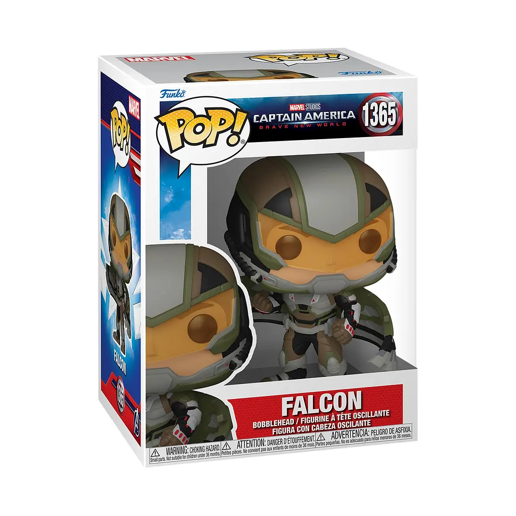 Фігурка Funko POP Marvel: Captain America BNW - Falcon det0018195 - фото 2
