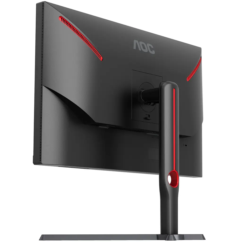 TFT 27" AOC Q27G3XMN/BK, MiniLED QHD IPS, 180Hz, 1ms, 2xHDMI, DP, HAS, Pivot, чорно-червоний - фото 7