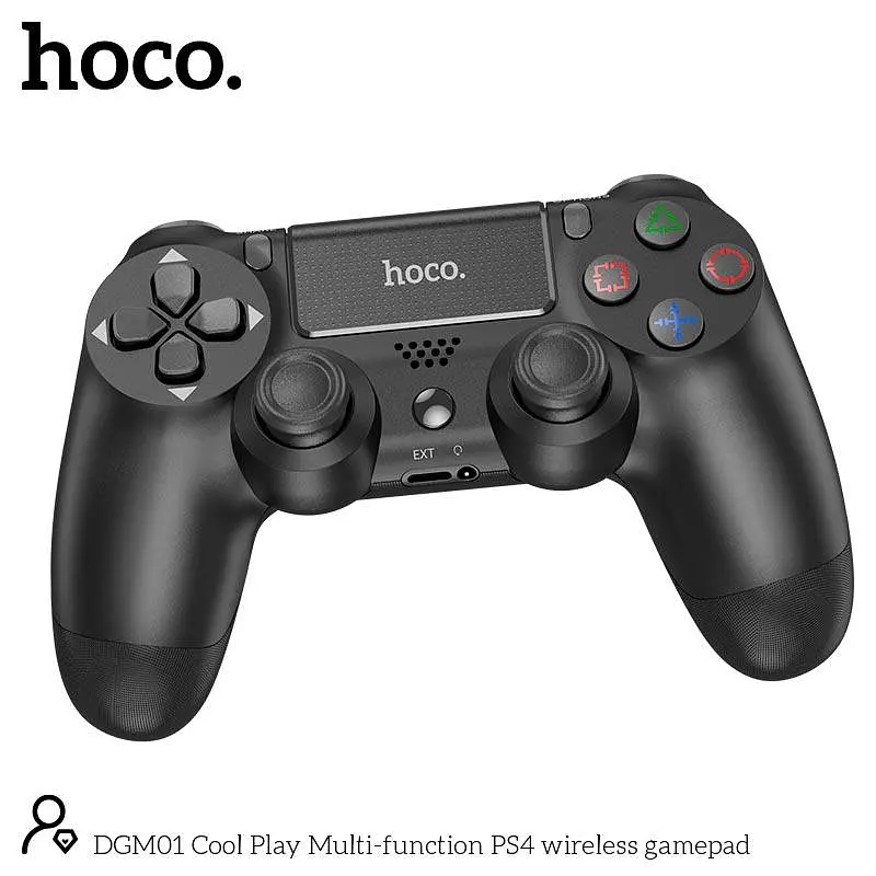 Ігровий контролер Hoco Cool Play Multi-function PS4 бездротовий gamepad DGM01 - фото 2