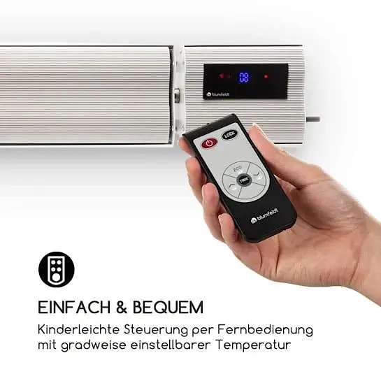 Інфрачервоний обігрівач Blumfeldt Cosmic Beam Plus 2400 Вт (10033700) - фото 3