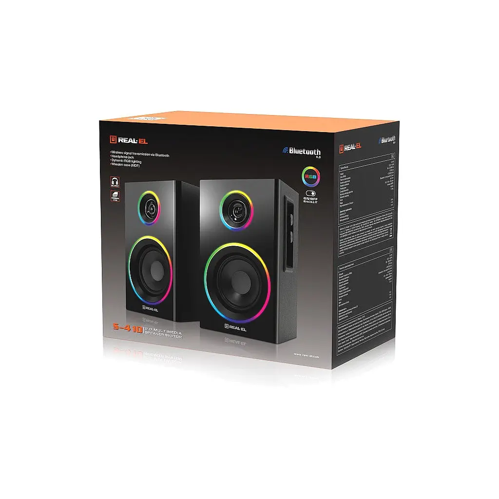 Акустическая система REAL-EL S-410 Black (EL121200016) - фото 7