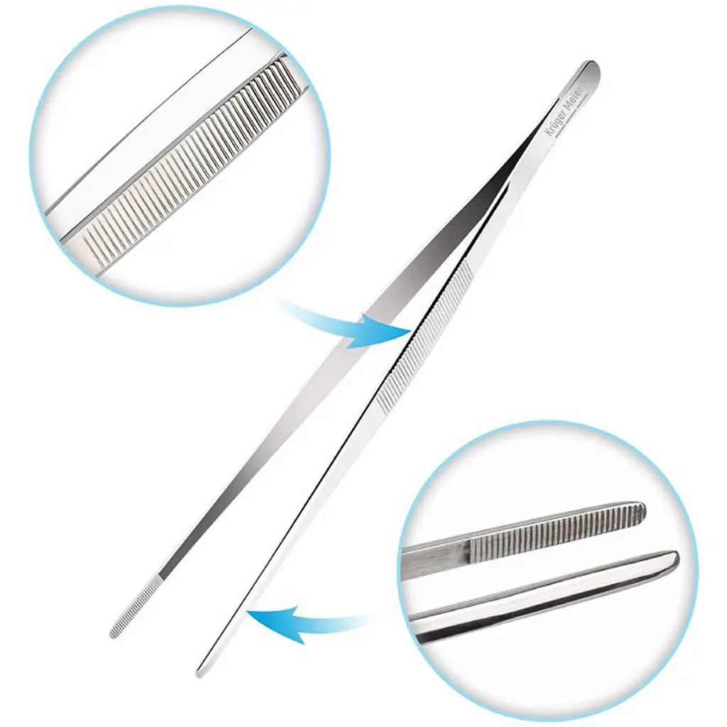 Пінцет прямий 25 см Kruger Meier Pflanzenpinzette Einfache - фото 5
