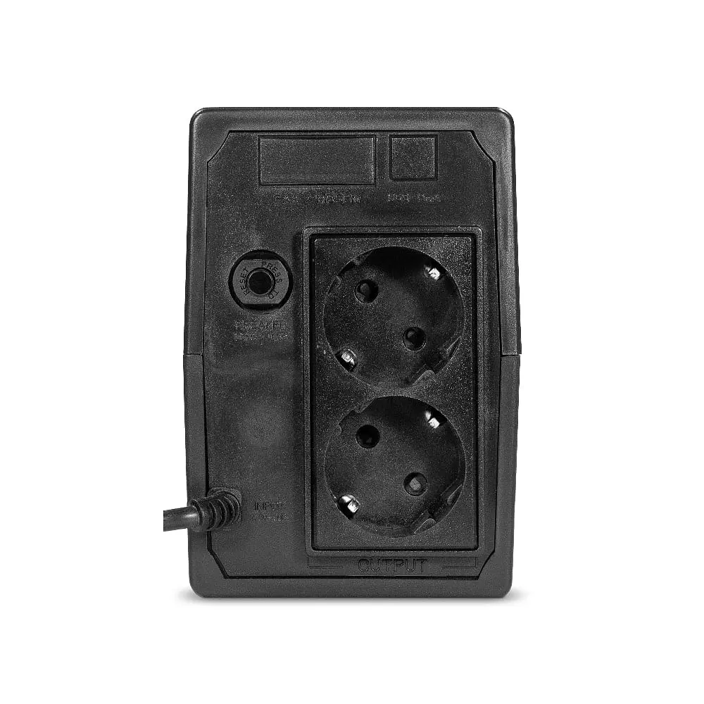 Джерело безперебійного живлення KRF-650VA/390W(LED)LiFePO4 UPS Kraft (42-00080) - фото 3