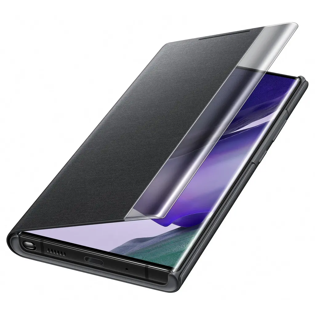 Чохол-книжка Official S-View Clear View Cover EF-ZN985CBEGRU для Samsung Note 20 Ultra (6.9") Чорний