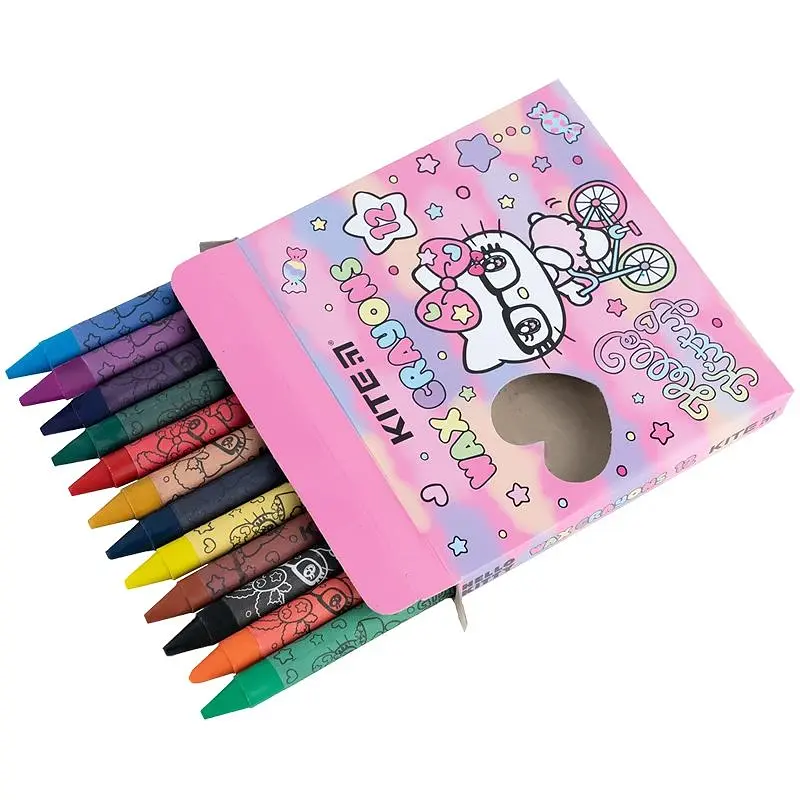 Крейда воскова Kite Hello Kitty 12 шт. (HK24-070) - фото 2