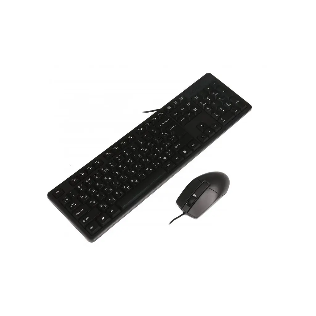 Комплект A4Tech KK-3330 USB Black (KK-3330 Black) - фото 4