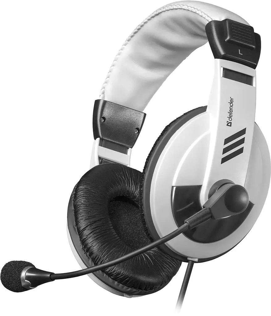 Гарнітура Defender Gryphon HN-7502 х 3.5 мм White (63747) - фото 4