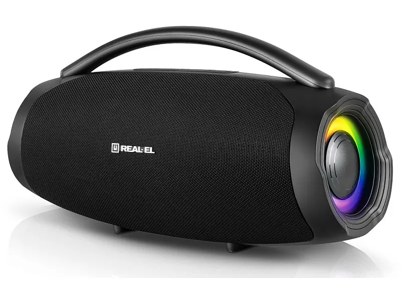 Портативна колонка REAL-EL X-755 Black (EL121600031) - фото 6
