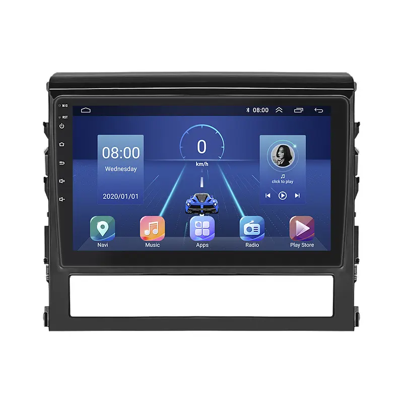 Автомагнітола XPRO Toyota Land Cruiser 200 2016 9 Android 10.1 4/32 чорний (MER-14137_5649) - фото 3