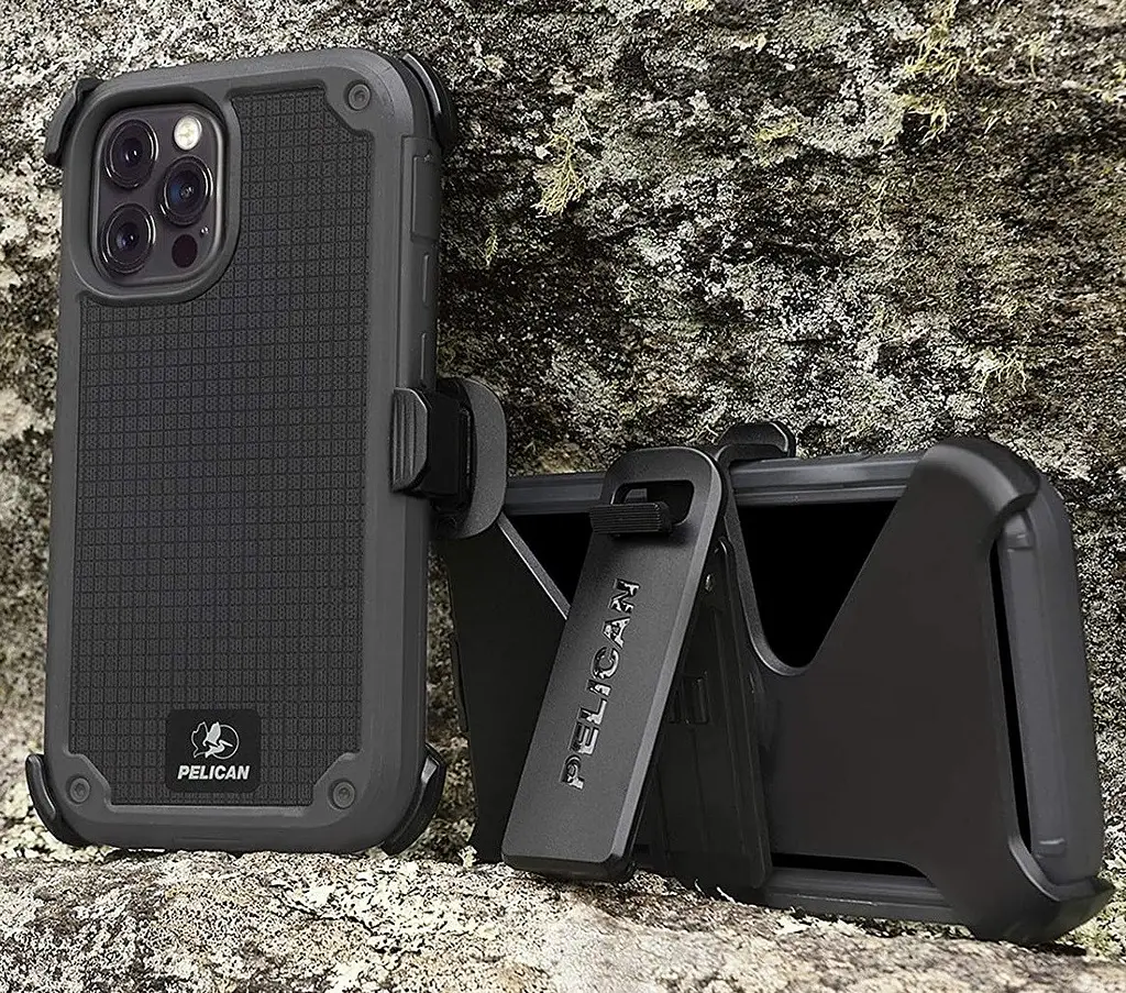 Оригінальний протиударний чохол із кліпсою Pelican Shield G10 для iPhone 12 Pro Grey аналог OtterBox Defender - фото 2