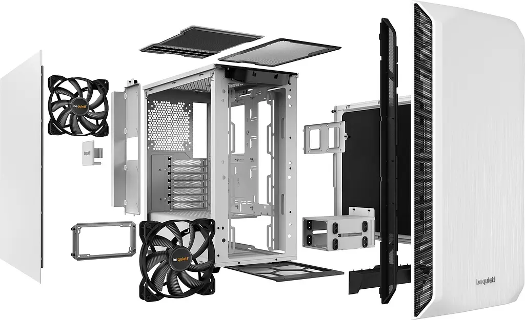 Корпус Be quiet! Pure Base 500 White (BG035) Без БП Б/в - фото 2