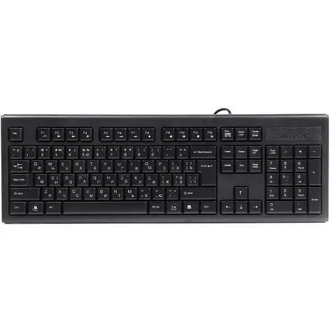 Клавіатура дротова A4Tech KR-83 USB Black