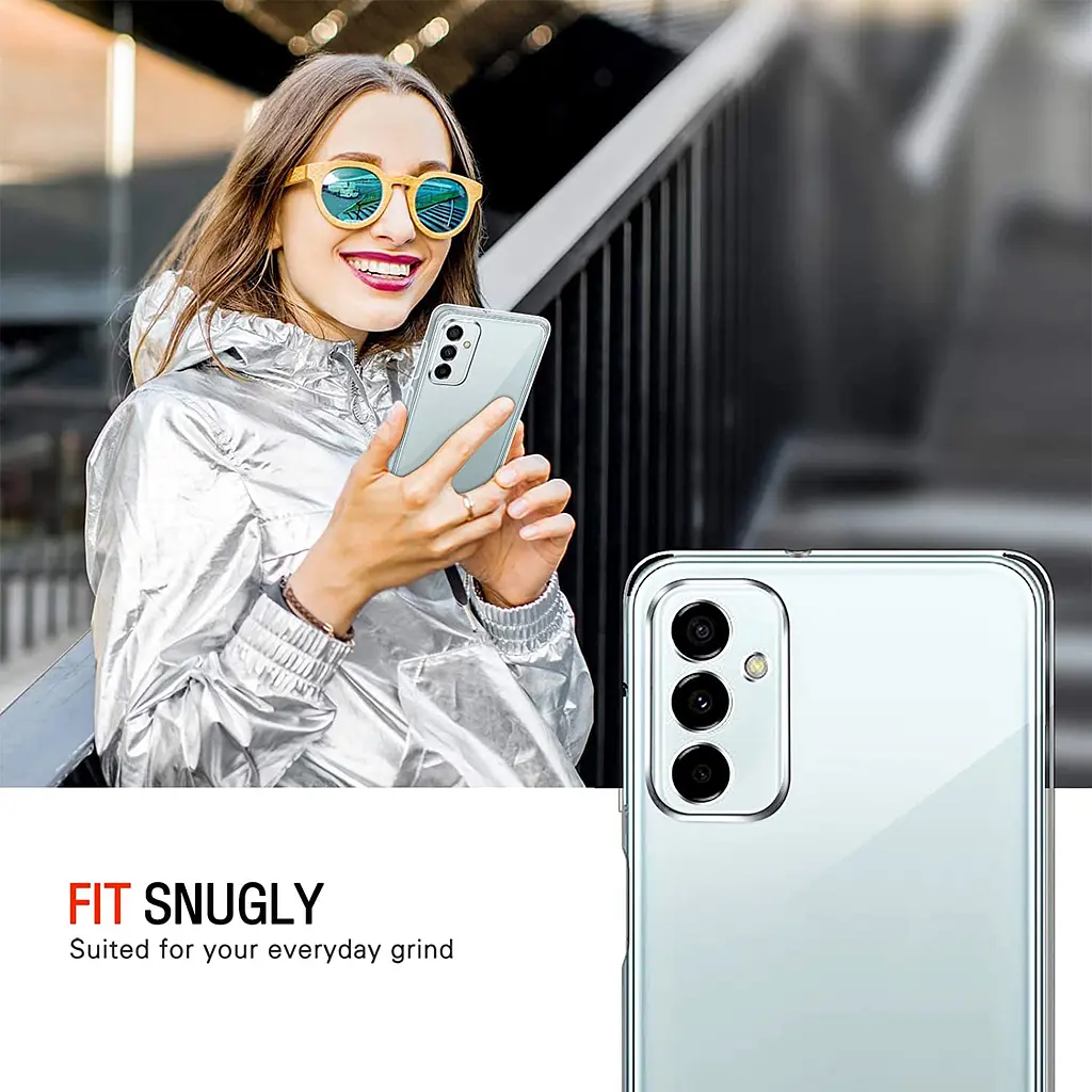 Чехол WXD TPU Transparent Case для Samsung Galaxy M13 4G [70111] - фото 8