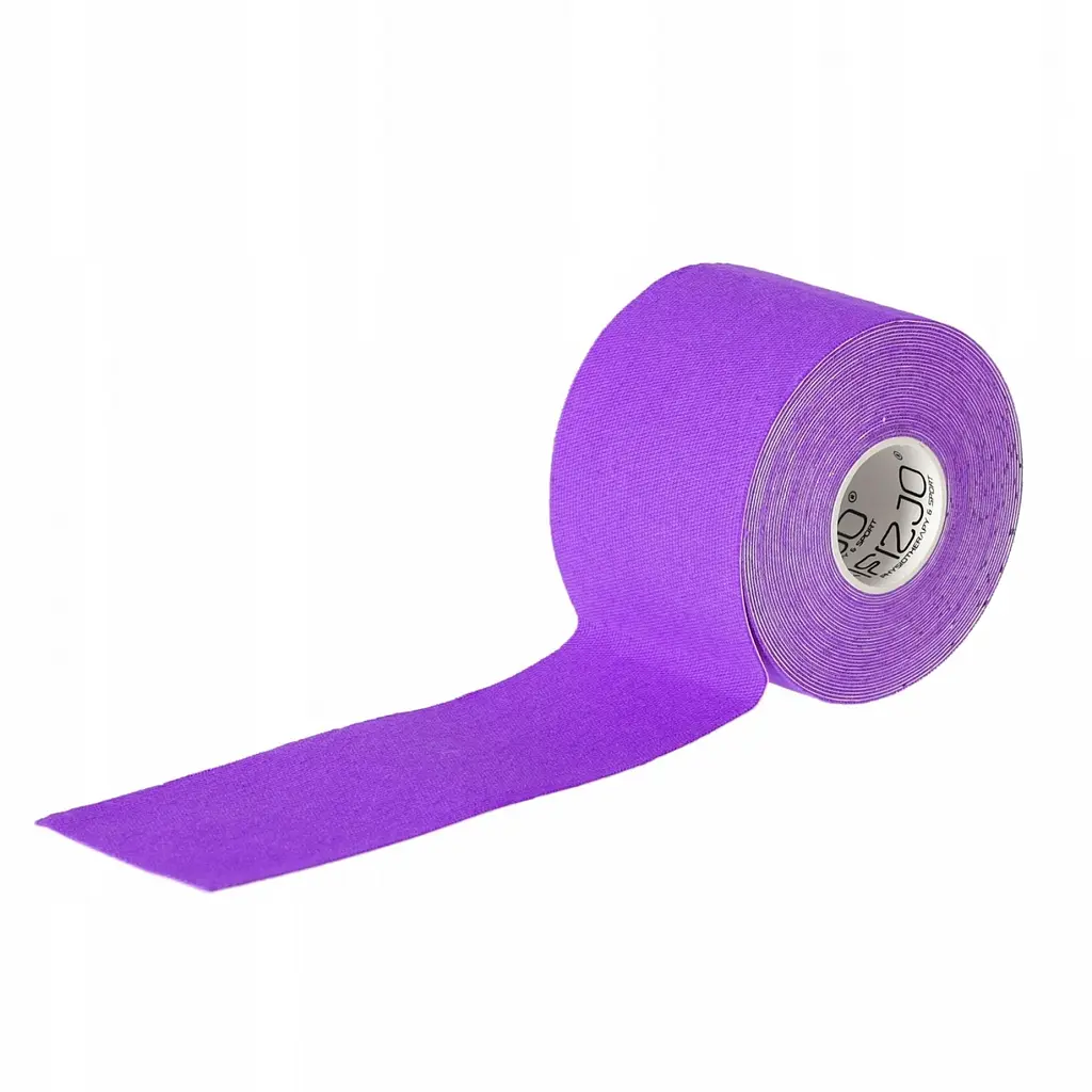 Стрічка кінезіологічна (кінезіо тейп) 4FIZJO 5 см x 5 м 4FJ0626 Violet (P-5907739318817) - фото 2