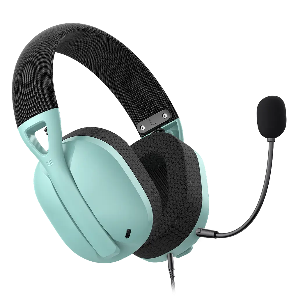 Навушники Hator дротові Hyperpunk 2 USB 7.1 (HTA-848) чорно м'ятні - фото 3