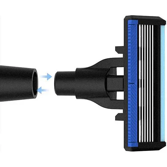 Станок для гоління Handx Zhibai Razor H600 Black [25929] - фото 4