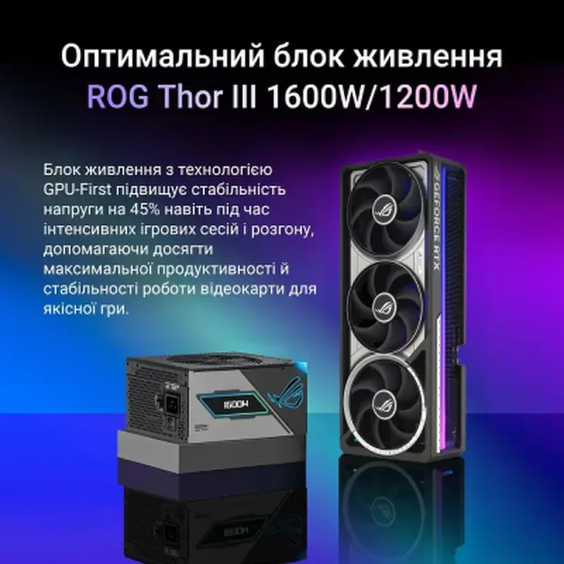 Відеокарта ASUS GeForce RTX5090 32GB ROG ASTRAL OC GAMING (ROG-ASTRAL-RTX5090-O32G-GAMING) - фото 11