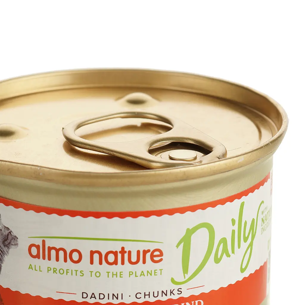 Влажный корм для кошек Almo Nature Daily Menu Cat кусочки в соусе с говядиной 85 г - фото 3