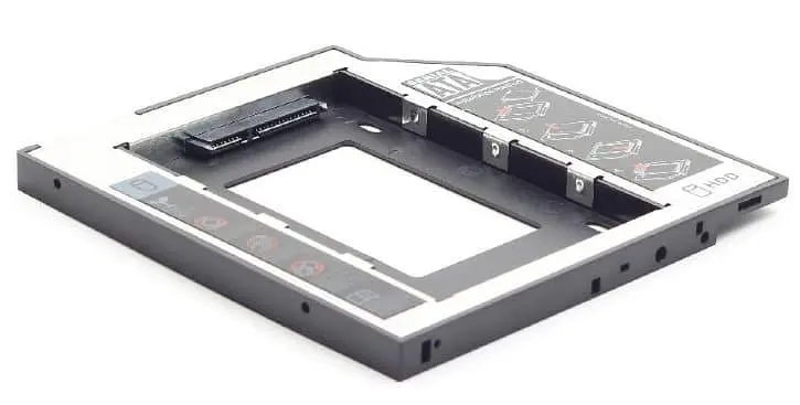 Зовнішня кишеня Gembird HDD 2,5" для ноутбука у відсік CD-ROM MF-95-01 (9.5 мм) (MF-95-01) - фото 4