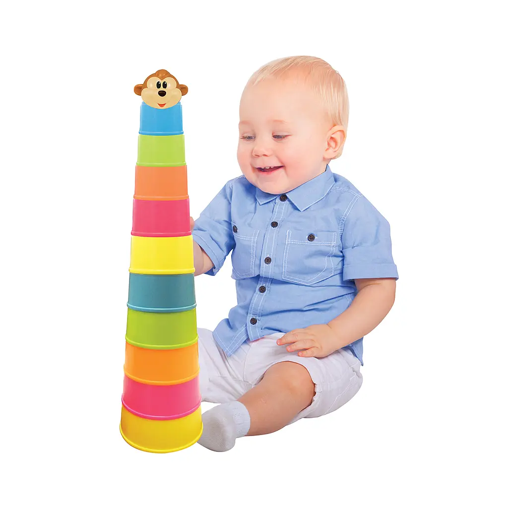 Игровой набор Kiddieland Мартышкина пирамидка (057646) - фото 4