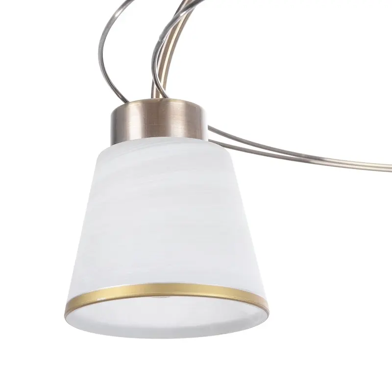 Люстра потолочная Brille для коридора E27 60W BZ (LK-524C/3) - фото 2