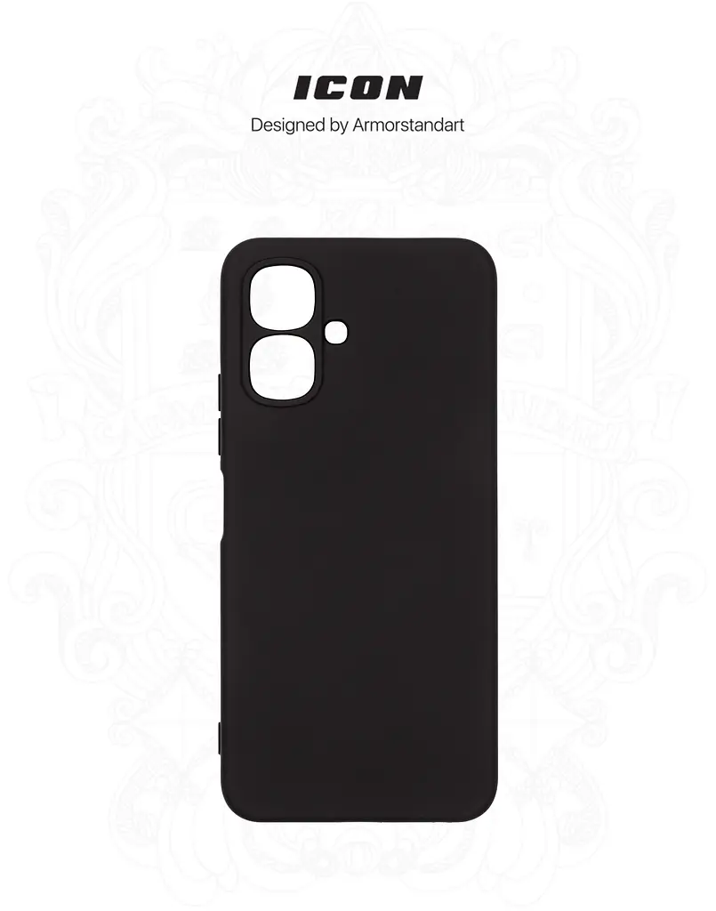 Чехол ArmorStandart ICON для Tecno Spark Go 2 4G Camera cover Black (ARM87153) - фото 3