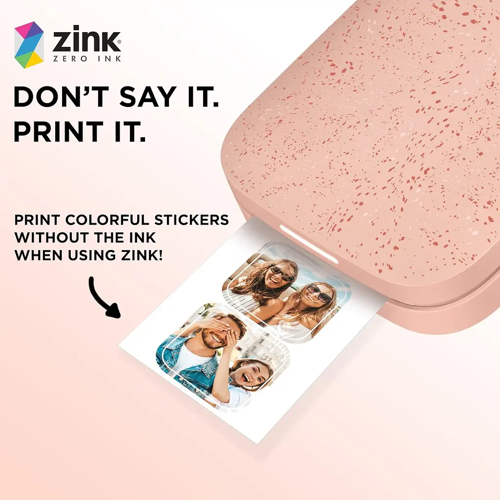 Фотопапір HP CutOut Sticker Zink 2"x3" Глянцевий, самоклеючий, стікери, 30 листів - фото 3