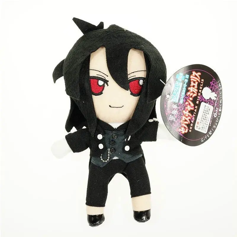 М'яка іграшка Себастьян Міхаеліс Темний дворецький Black Butler Sebastian Michaelis 25 см BB S 8.02 - фото 3
