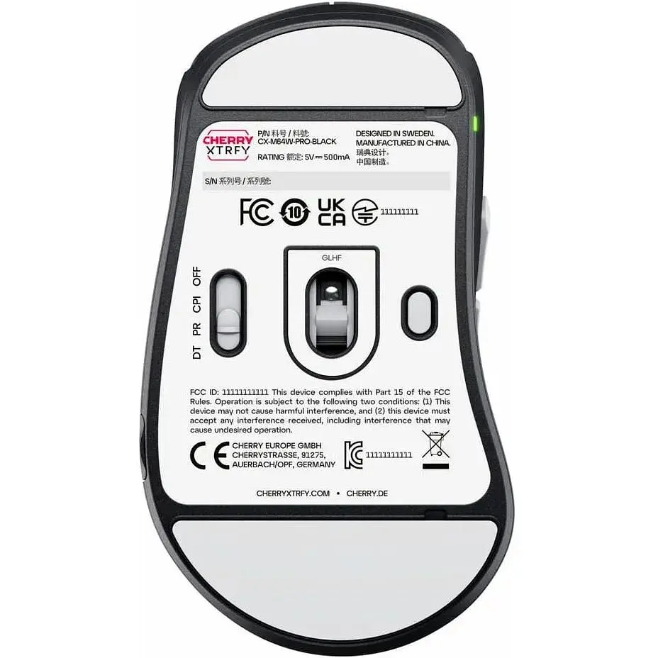 Мышь Cherry Xtrfy M64 PRO Wireless Black (CX-M64W-PRO-BLACK) [128214] - фото 5