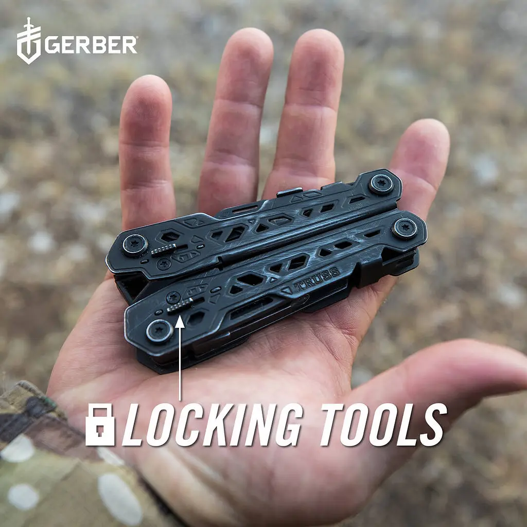 Мультитул Gerber Truss Multi-Tool Black 30-001780 (1055359) - фото 10