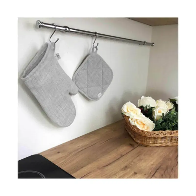 Кухонна прихватка Прованс Рукавичка Gray Milan (024629) - фото 2