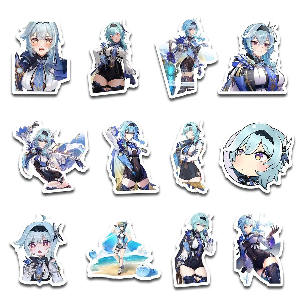 Стикерпак GeekLand Genshin Impact Eola 45 штук (SP WD EL 01) - фото 4