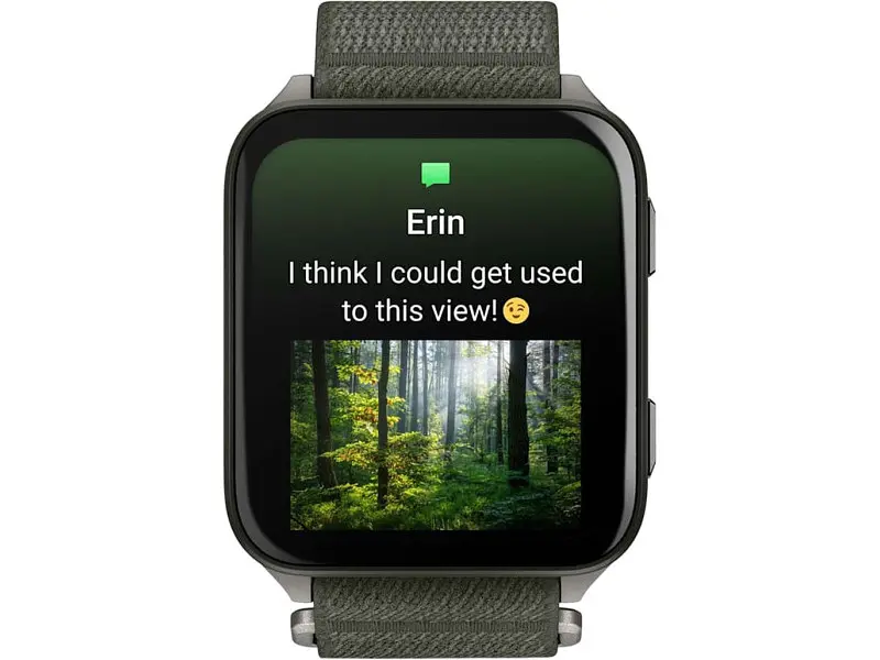 Смарт-годинник Garmin Venu X1 Moss with Titanium Caseback and Moss ComfortFit Nylon Band (010-02980-01/03) - фото 4