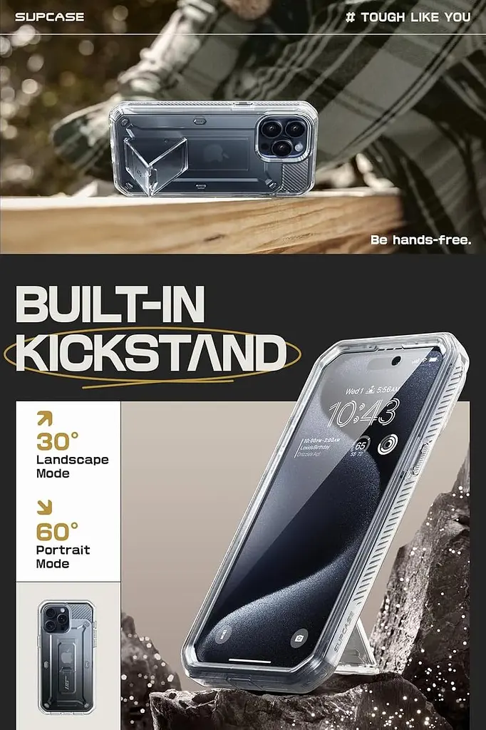 Протиударний чохол SUPCASE Unicorn Beetle Pro для iPhone 15 Pro Max - фото 6