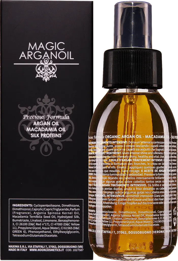 Олія для інтенсивного лікування Nook MAGIC ARGANOIL SECRET Absolute Oil 100 мл - фото 2