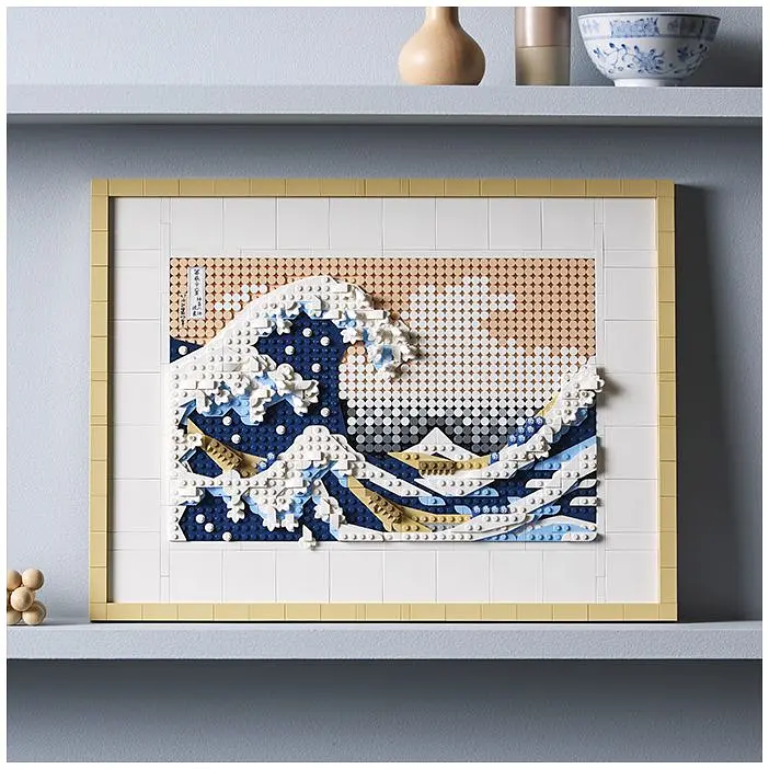 Конструктор LEGO Art Хокусай Велика хвиля 1810 деталей (31208) - фото 6