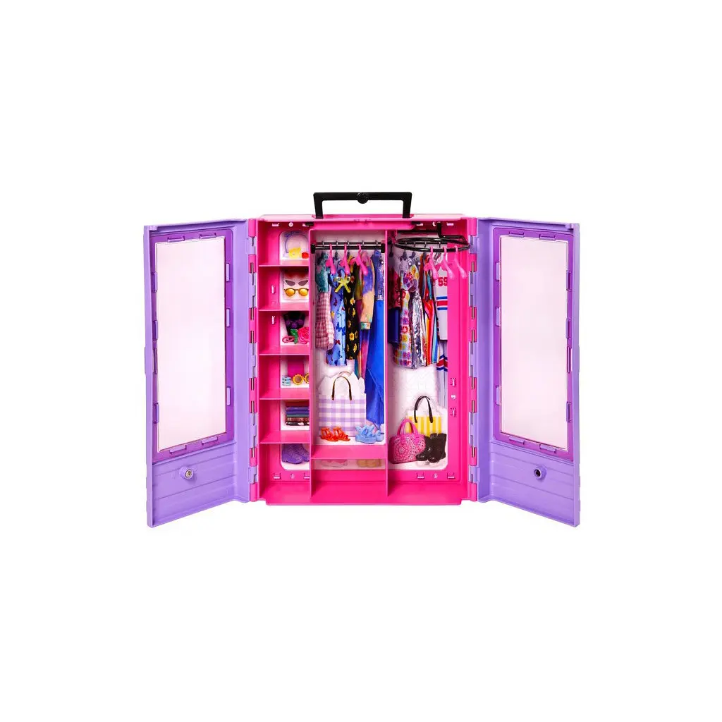 Игровой набор Barbie Сиреневый шкаф для одежды (HJL65) - фото 3