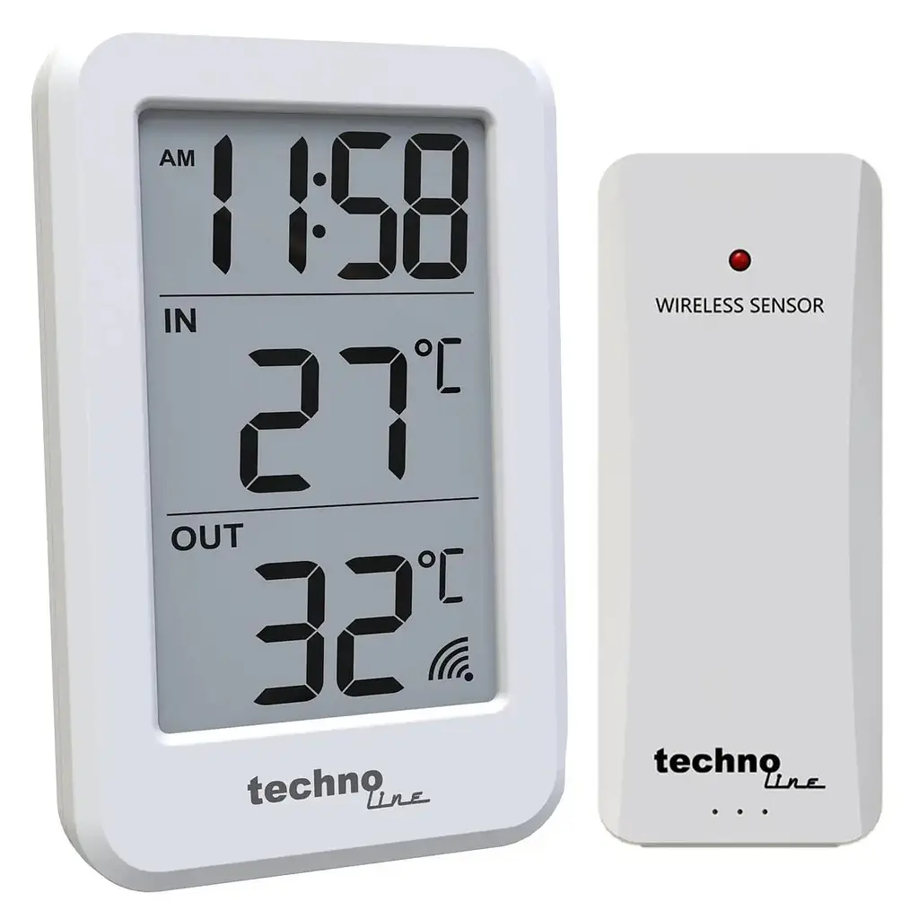 Термометр цифровий Technoline WS9172 White - фото 3