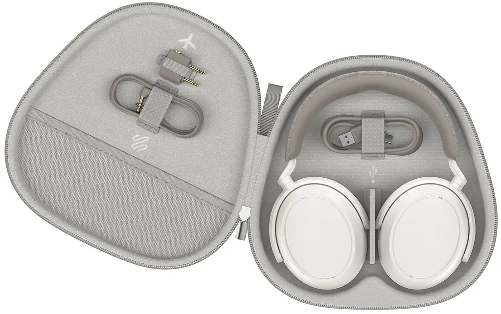 Навушники Sennheiser з мікрофоном MOMENTUM 4 Wireless White (509267) - фото 6