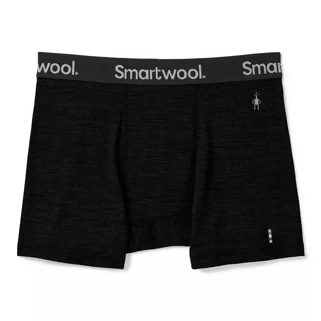 Трусы Smartwool Mens Merino Sport 150 Boxer Brief Boxed S Черный - фото 3