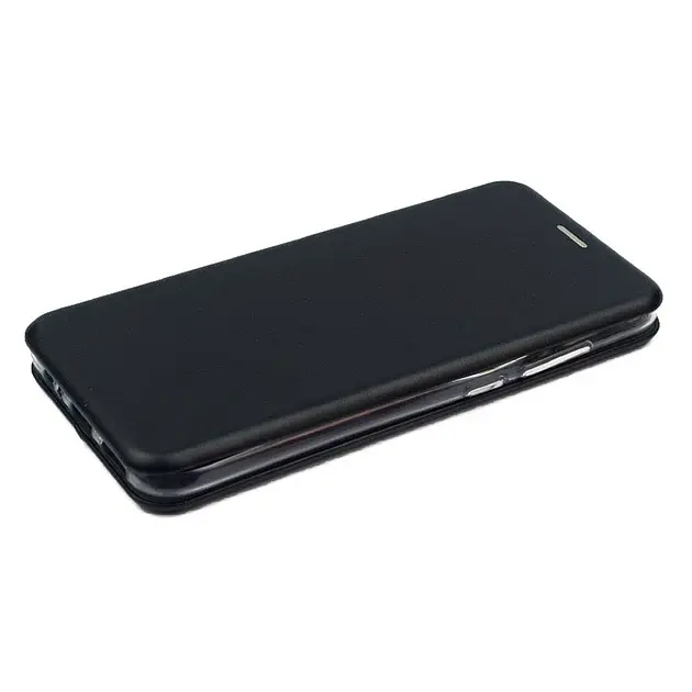 Чохол книжка Xiaomi Redmi Note 9 еко-шкіра Premium Case для смартфона Чорний - фото 5