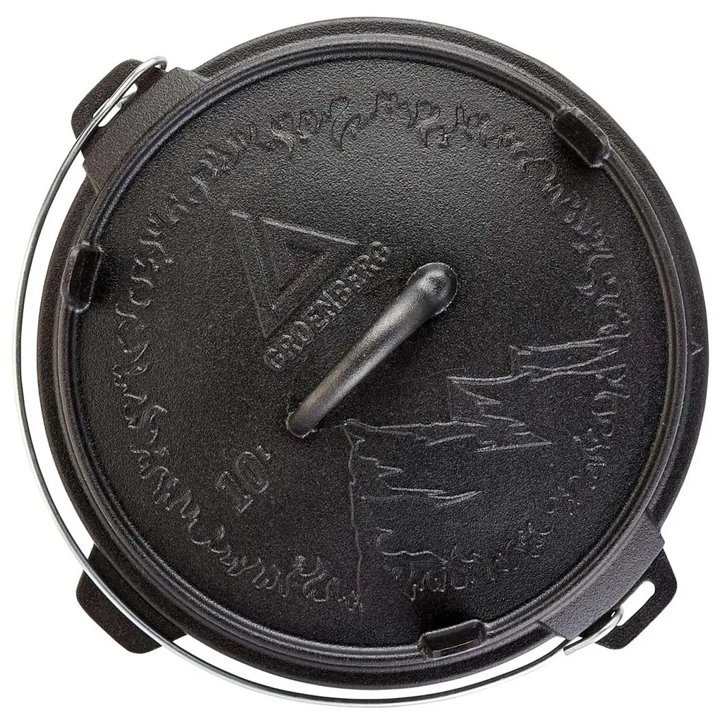 Казан з кришкою Groenberg Askja Pot 33 cm / 10 L Black (266018) - фото 4