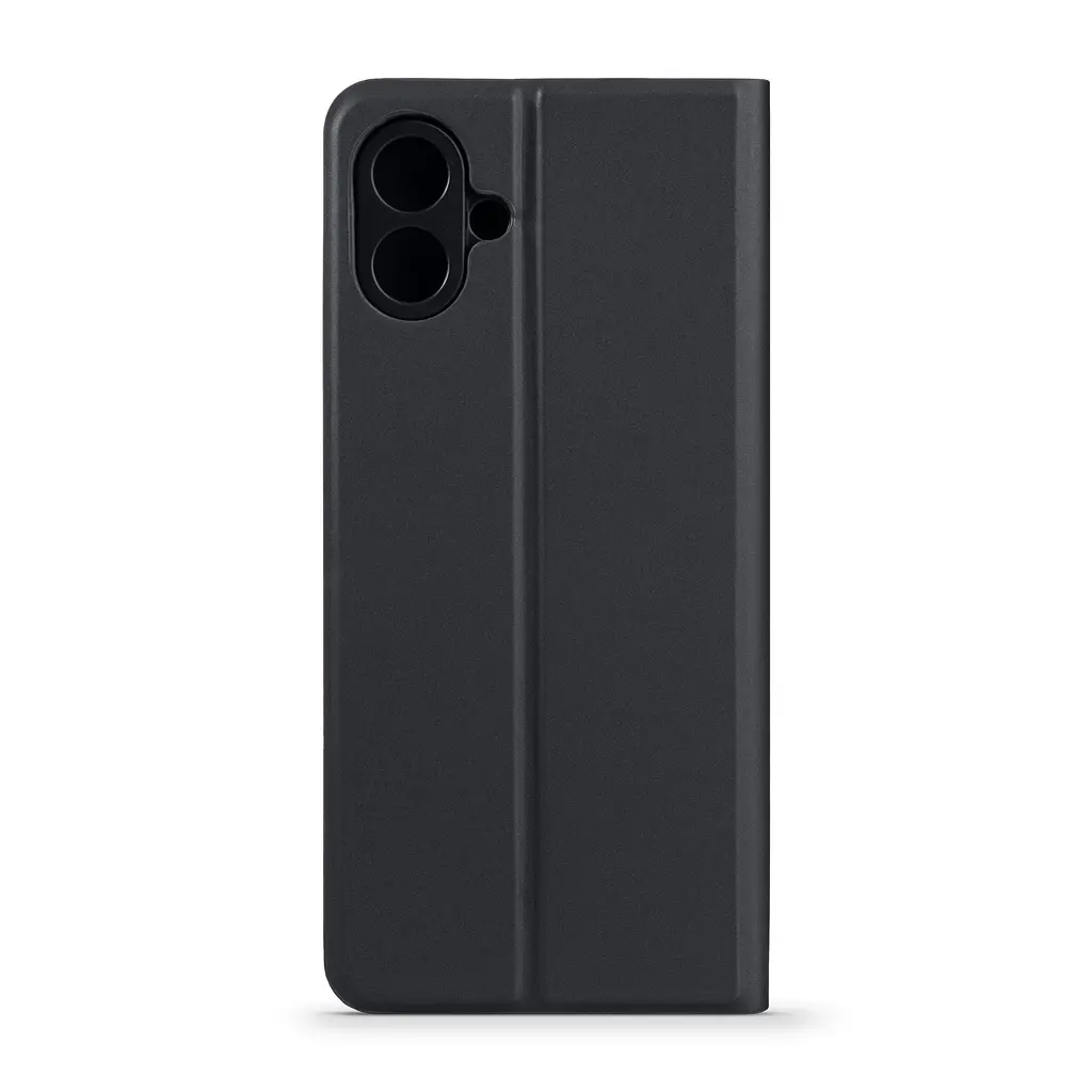 Чехол-книжка для Samsung Galaxy A07 4G (A075), OneFold Case, черный, из экокожи (PU) и TPU, с магнитом, с подставкой и отделением для карт, трансформируется в подставку, противоударный, защита всего корпуса, ArmorStandart (ARM86547) - фото 2