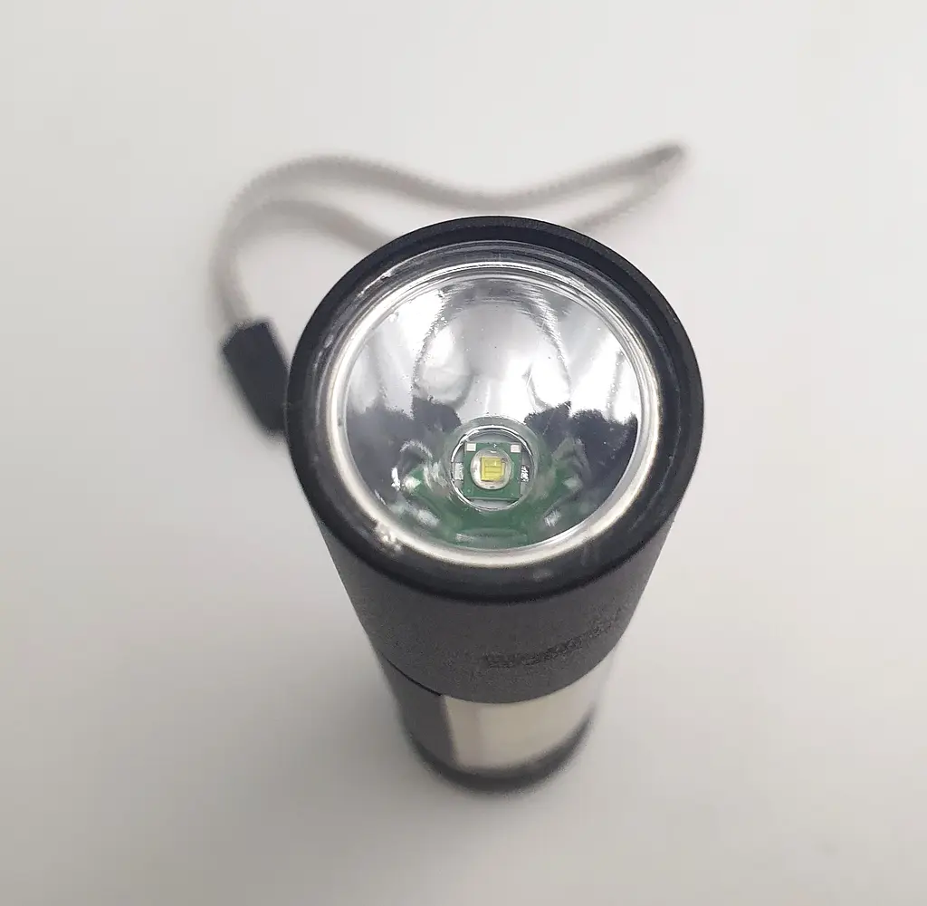 Ручний LED ліхтар мініатюрний ліхтарик акумуляторний з бічним COB світильником USB зарядка Bailong BL 1501 XPE+COB - фото 17