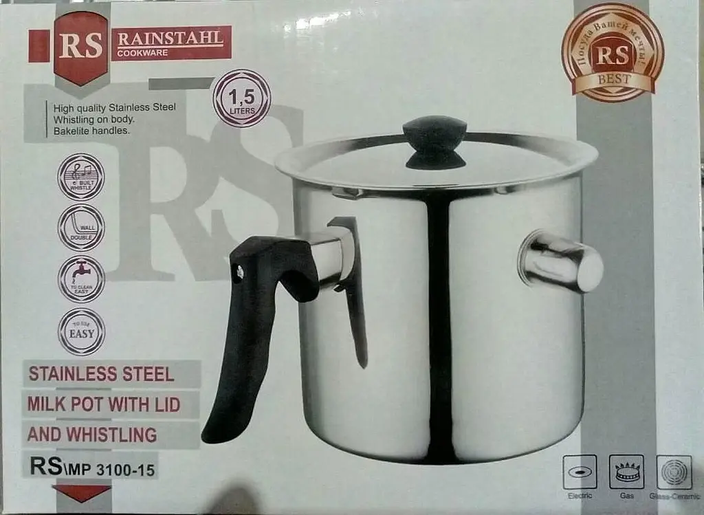 Молочник із свистком Rainstahl RS 3100-15 1.3 л - фото 9