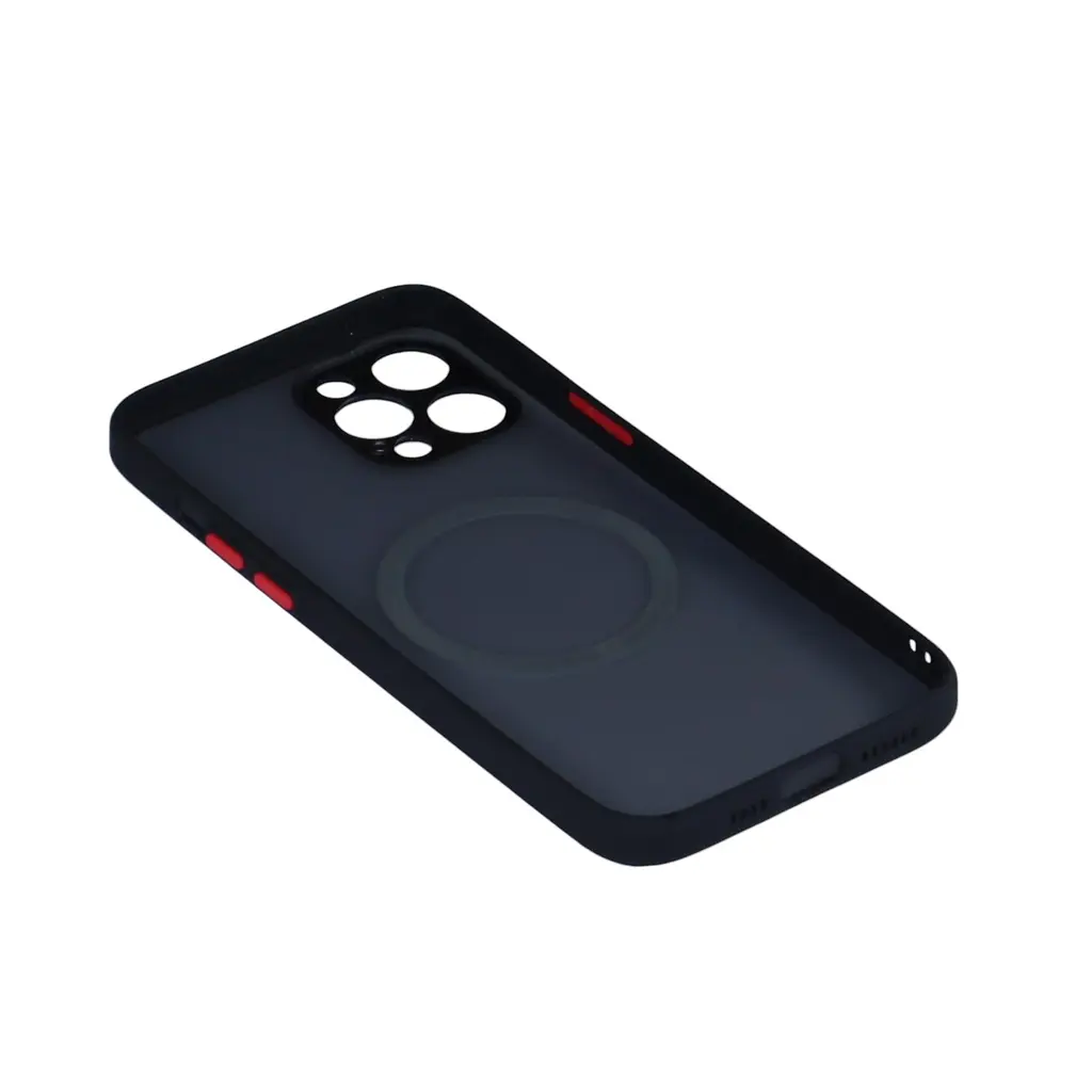 Магнитный чехол XON PhoneCase Magnetic для iPhone 12 Pro Max (PCMB1112400B 9625) Черный - фото 4