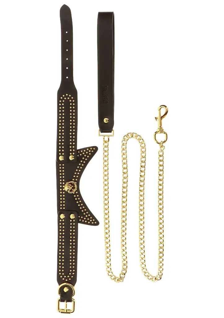 Нашийник з повідцем Taboom Studded Collar and Leash - фото 4
